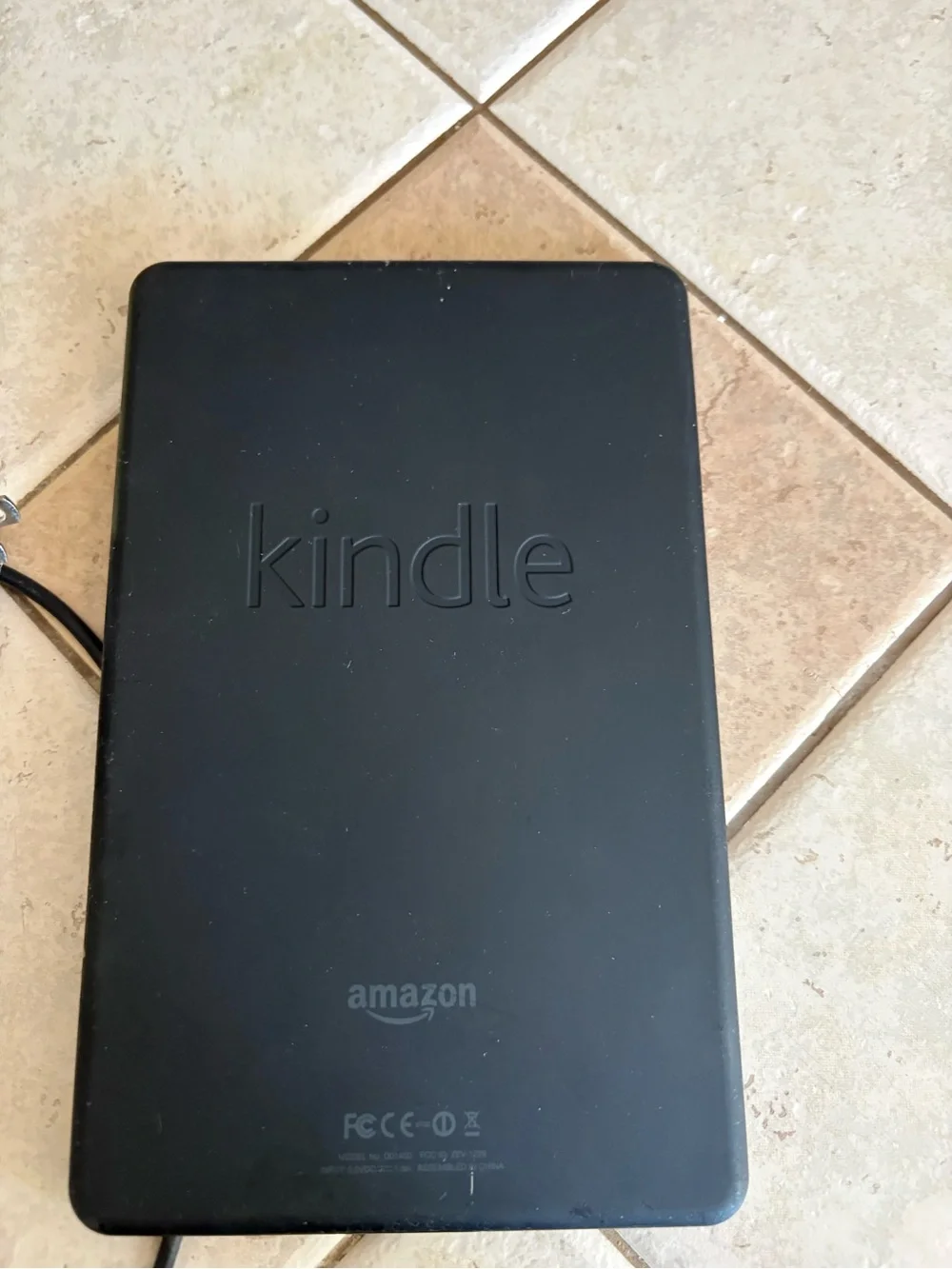 Amazon Kindle Fire Tablet in Black with Charger